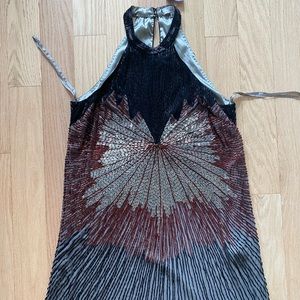 NWT Gorgeous Parker Beaded Mini Dress Sz M 👗